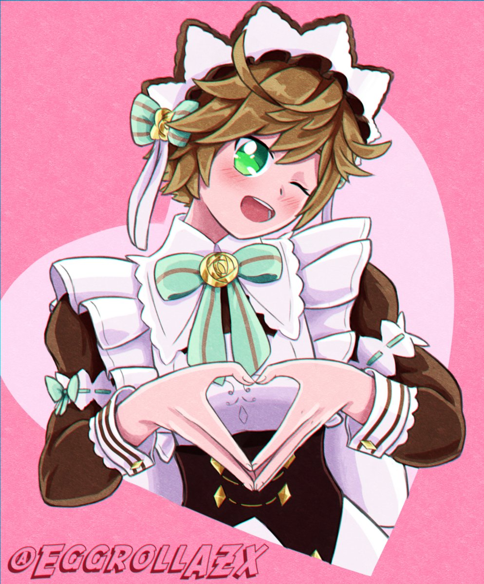 EggrollAZX's tweet image. #メイドの日