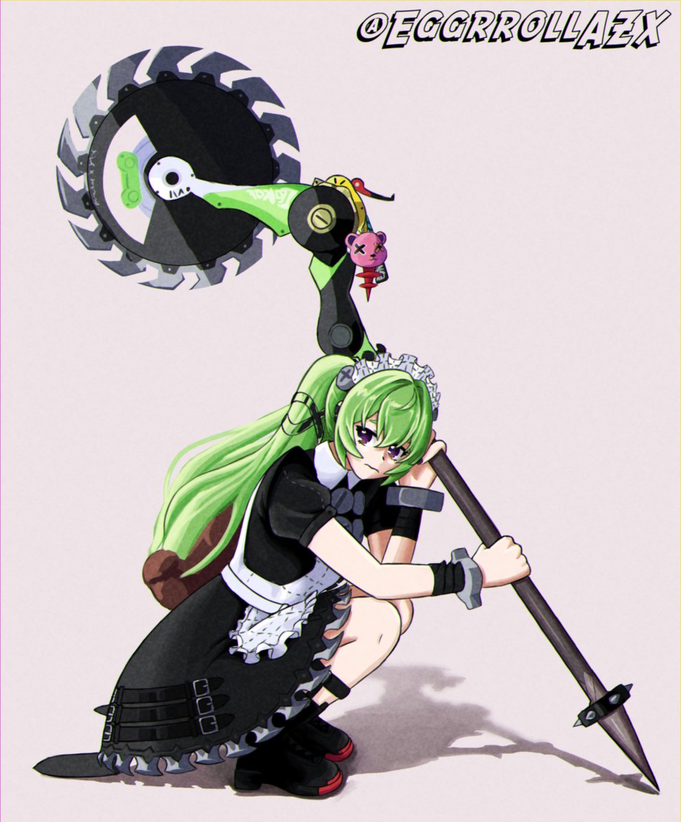 EggrollAZX's tweet image. #メイドの日