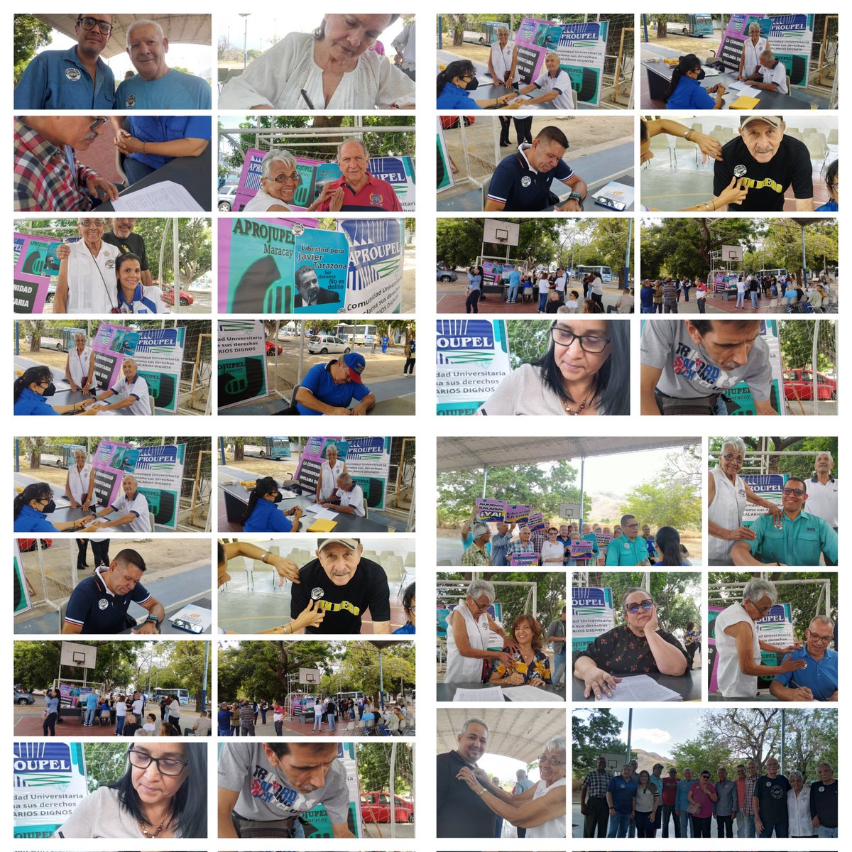 Hoy 3 de abril de 2025 en La UPEL Pedagógico de Maracay se realizó una importante recolección de firmas para respaldar un documento que será entregado al ministerio de educación universitaria. Bono no es salario, respeto a la autonomía universitaria. Prof. Niuman Páez.