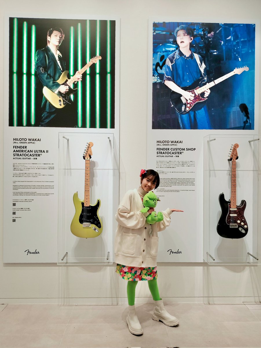 ⚡️🎸「HILOTO WAKAI (Mrs. GREEN APPLE) x FENDER FLAGSHIP TOKYO