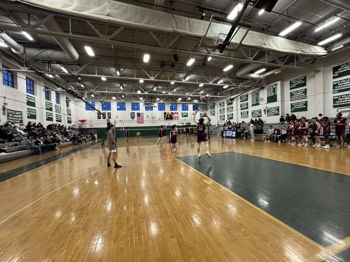 Nick Coit (@ncoitabc6) on Twitter photo Back in Cranston for another good boys volleyball matchup tonight.
Cranston East takes the second set to even things at a set a piece with defending D-I champion La Salle.
Highlights from this match tonight on <a href="/ABC6/">ABC6 News Desk</a> Sports at 11! @tbsportsmedia <a href="/CHSEPrincipal/">Cranston HS East</a> <a href="/LSAathletics/">LaSalleRIAthletics</a> Back in Cranston for another good boys volleyball matchup tonight.
Cranston East takes the second set to even things at a set a piece with defending D-I champion La Salle.
Highlights from this match tonight on <a href="/ABC6/">ABC6 News Desk</a> Sports at 11! @tbsportsmedia <a href="/CHSEPrincipal/">Cranston HS East</a> <a href="/LSAathletics/">LaSalleRIAthletics</a>