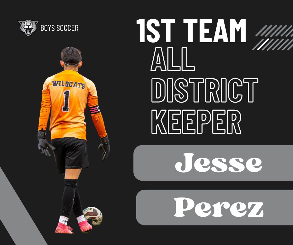Congratulations to Kevin Ortiz and Jesse Pérez for being selected to 1st team all district! Thank you for your hard work and leadership throughout the season!