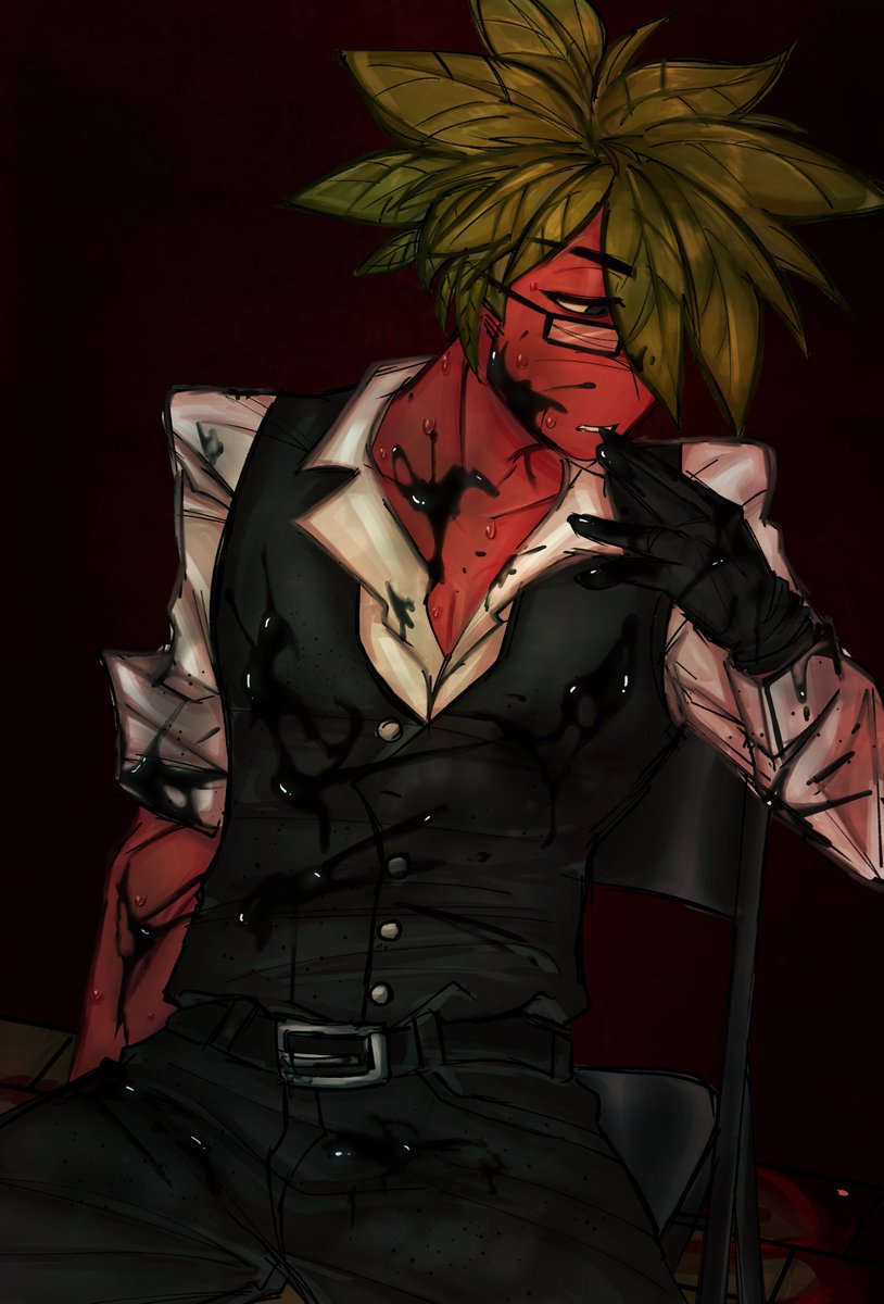 1sweetRiooo's tweet photo. //slight gore(ichor)?
.
.
.
Fancy Dinner. https://t.co/eBdKetrT0c
