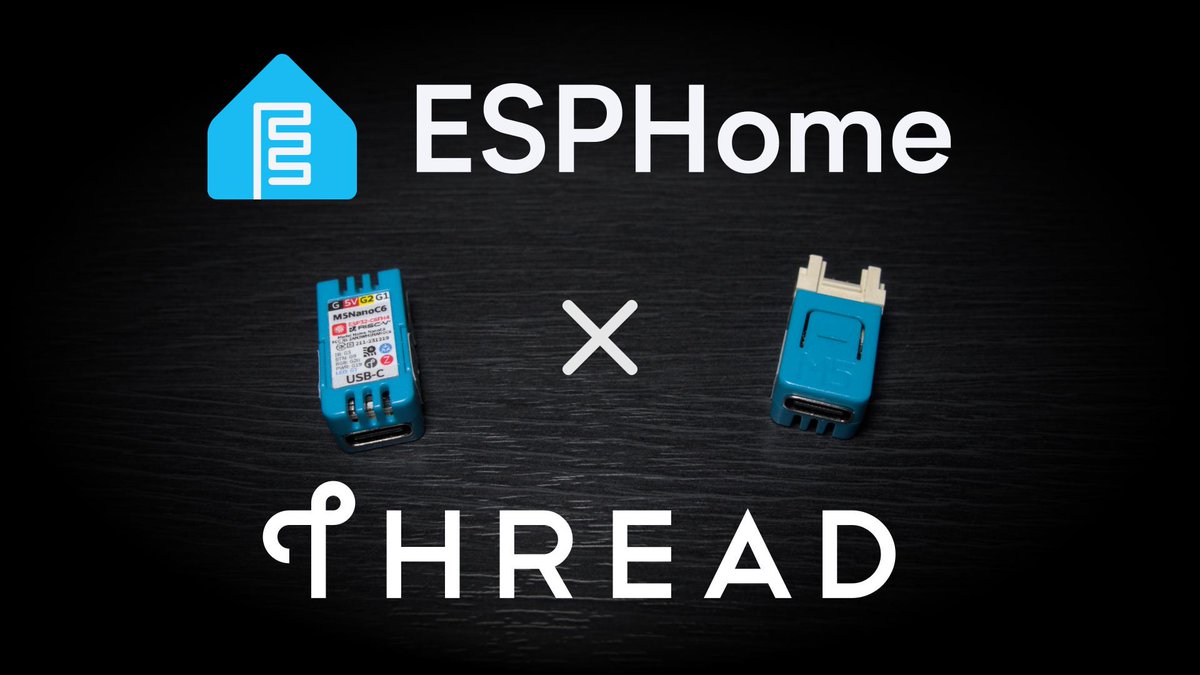 ESPHomeデバイスの通信をThreadで。という動画を投稿しました。世界で一番簡単なthreadデバイスの作り方だと思います。おそらく。いや、違うか。
youtu.be/XmEojx8p2ZI