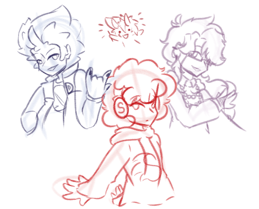 ashvinities's tweet photo. doodled some mutuals because i got bored https://t.co/cViFi8oHNs