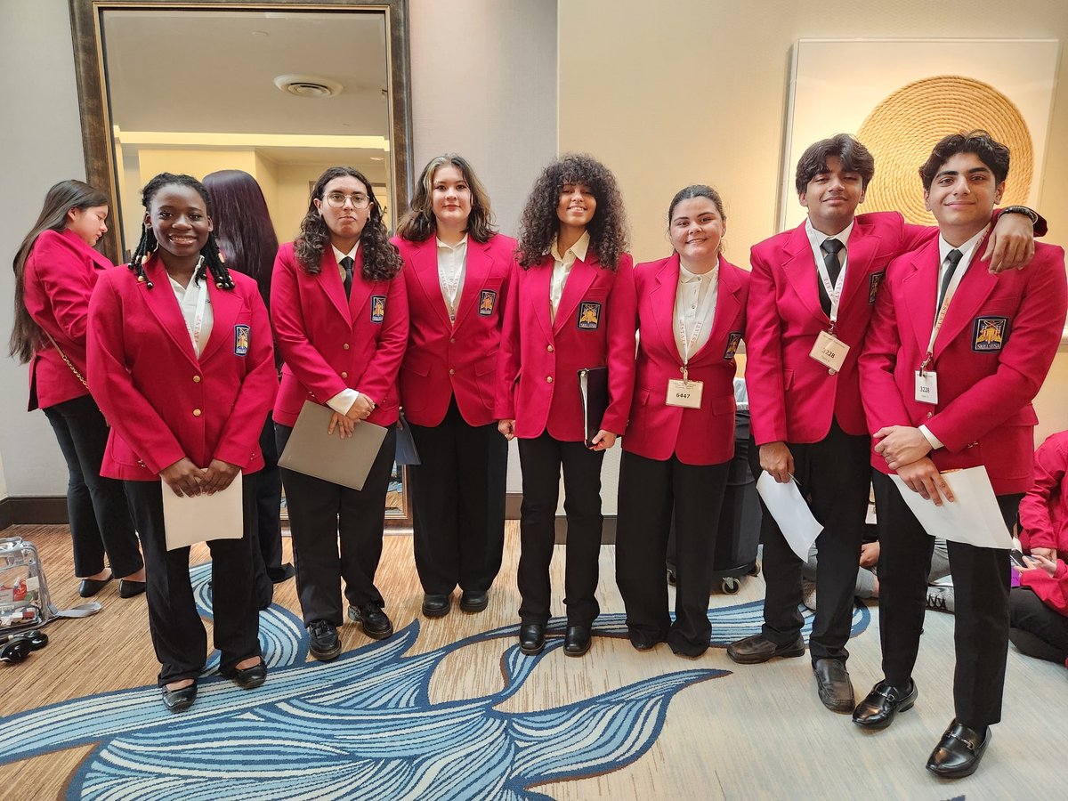 Reese SkillsUSA Opening and Closing Ceremony team--looking sharp! Good luck at State! <a href="/staci_mikeska/">Staci Mikeska</a> <a href="/lizg_canchola/">Elizabeth Canchola</a> <a href="/FBISD_CTE/">Fort Bend ISD CTE</a> <a href="/james_hurtubise/">james hurtubise</a>