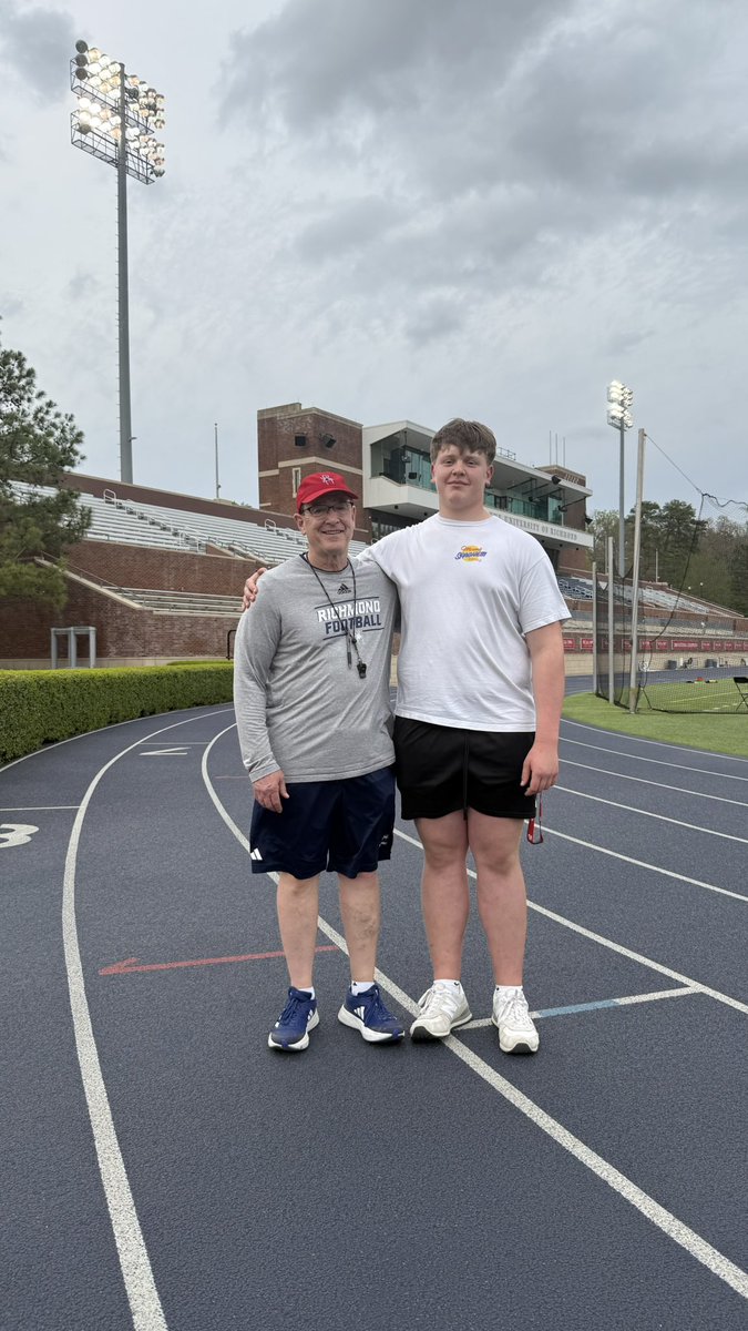RyanH_71's tweet image. I had a great time with @CoachM_Cummings at @Spiders_FB spring practice today. I’m looking forward to camp this summer can’t wait to be back! @chrisrusiewicz @nwestfootball
