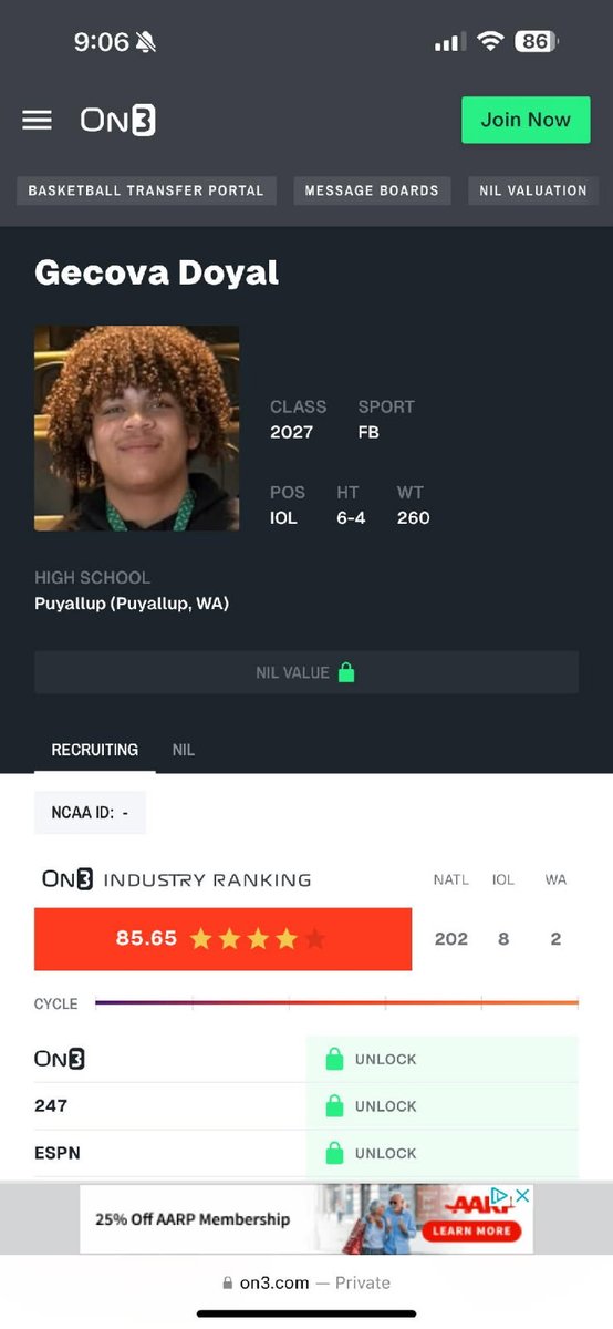 @JayDoyal (@jaydoyaljay) on Twitter photo Thank you <a href="/On3sports/">On3</a> <a href="/On3Recruits/">On3 Recruits</a> well deserved. C/O 2027 Top OL in WA. Grateful and Blessed. <a href="/PNWSports_/">PNW Sports π</a> <a href="/NwFBRecruits/">NW Football Recruits</a> Thank you <a href="/On3sports/">On3</a> <a href="/On3Recruits/">On3 Recruits</a> well deserved. C/O 2027 Top OL in WA. Grateful and Blessed. <a href="/PNWSports_/">PNW Sports π</a> <a href="/NwFBRecruits/">NW Football Recruits</a>