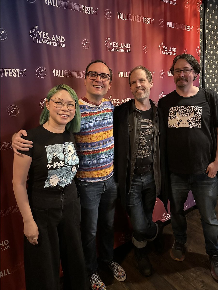 joeytainment's tweet image. It was so fun screening at @YALLcomedy Fest in NYC and I’m so happy a bunch of the Pow! team was able to come support! YALL is a fantastic organization boosting up a great comedy and if you are a comedian and you aren’t trying to get involved with them, what are you even doing!?