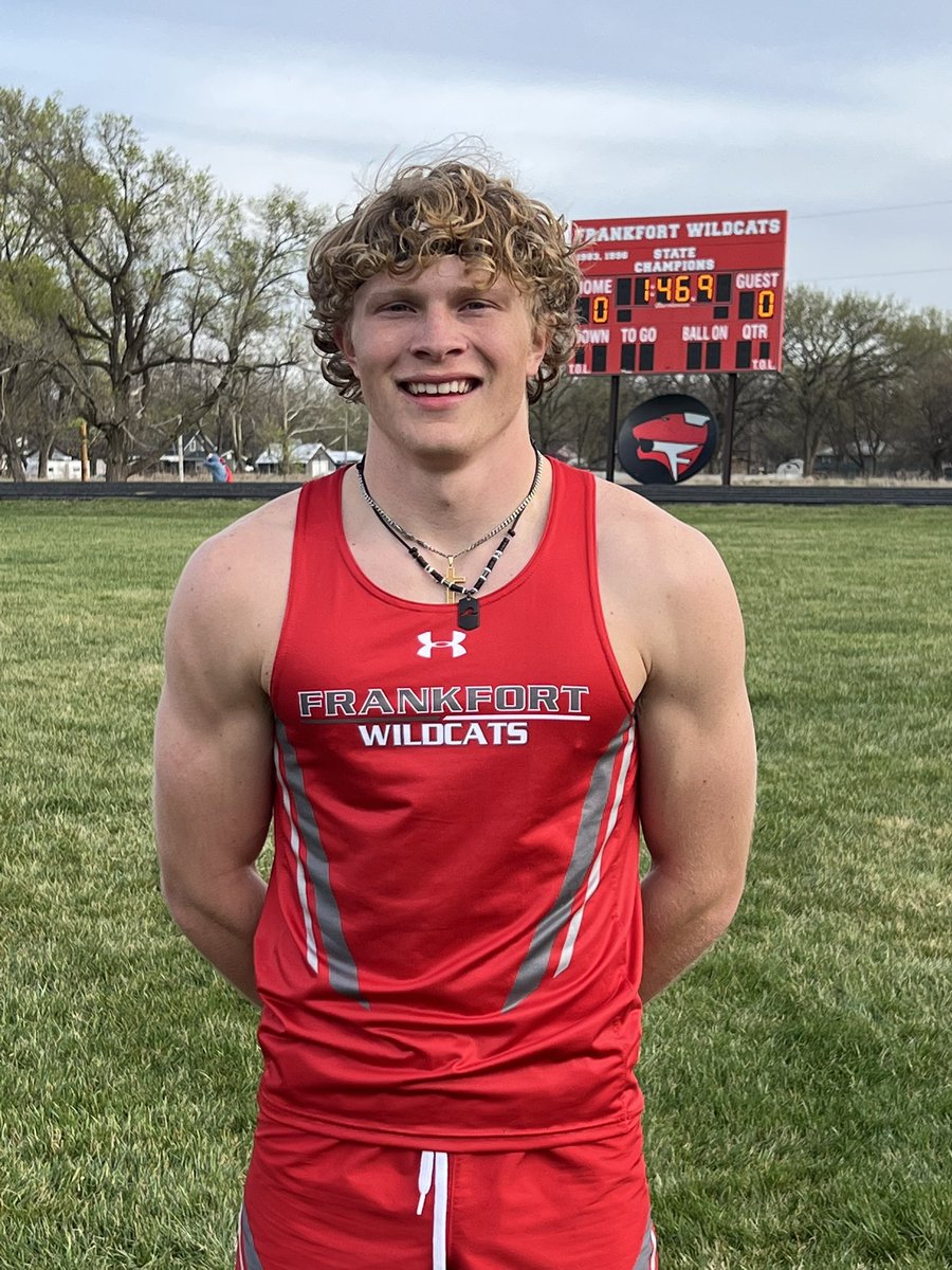 Frankfort School (@frankfortcats) on Twitter photo Congratulations to Carter Olson first meet of the year and he breaks his own 100m school record with 10.63 and the 200m record with 22.67. 200 Record was held by Lane Loiseau. <a href="/sportsinkansas/">Sports in Kansas</a> <a href="/TVLSpotlight/">TVL Sports Spotlight</a> <a href="/MERCsports/">The Mercury Sports</a> <a href="/KanzalandSports/">MSC Sports</a> Congratulations to Carter Olson first meet of the year and he breaks his own 100m school record with 10.63 and the 200m record with 22.67. 200 Record was held by Lane Loiseau. <a href="/sportsinkansas/">Sports in Kansas</a> <a href="/TVLSpotlight/">TVL Sports Spotlight</a> <a href="/MERCsports/">The Mercury Sports</a> <a href="/KanzalandSports/">MSC Sports</a>
