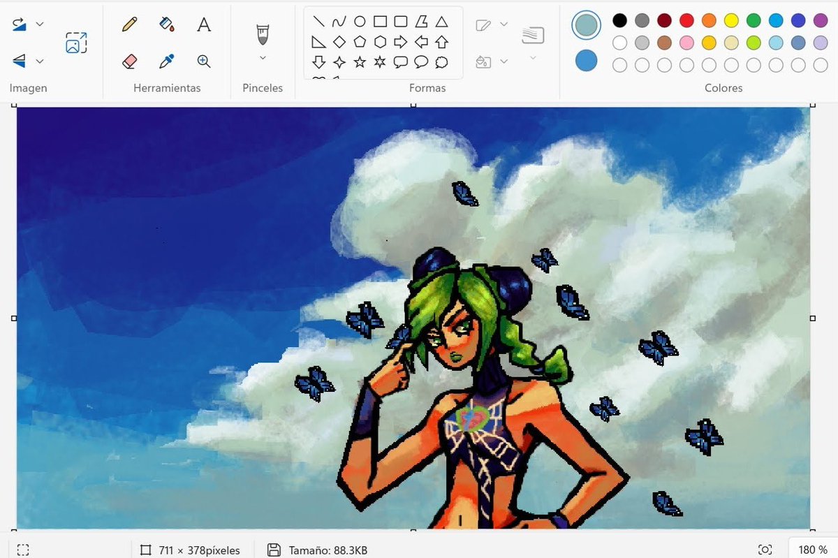 springdust__'s tweet image. Jolyne in MS Paint
#stoneocean #JolyneCujoh #jjba #jjbafanart #JoJosBizarreAdventure