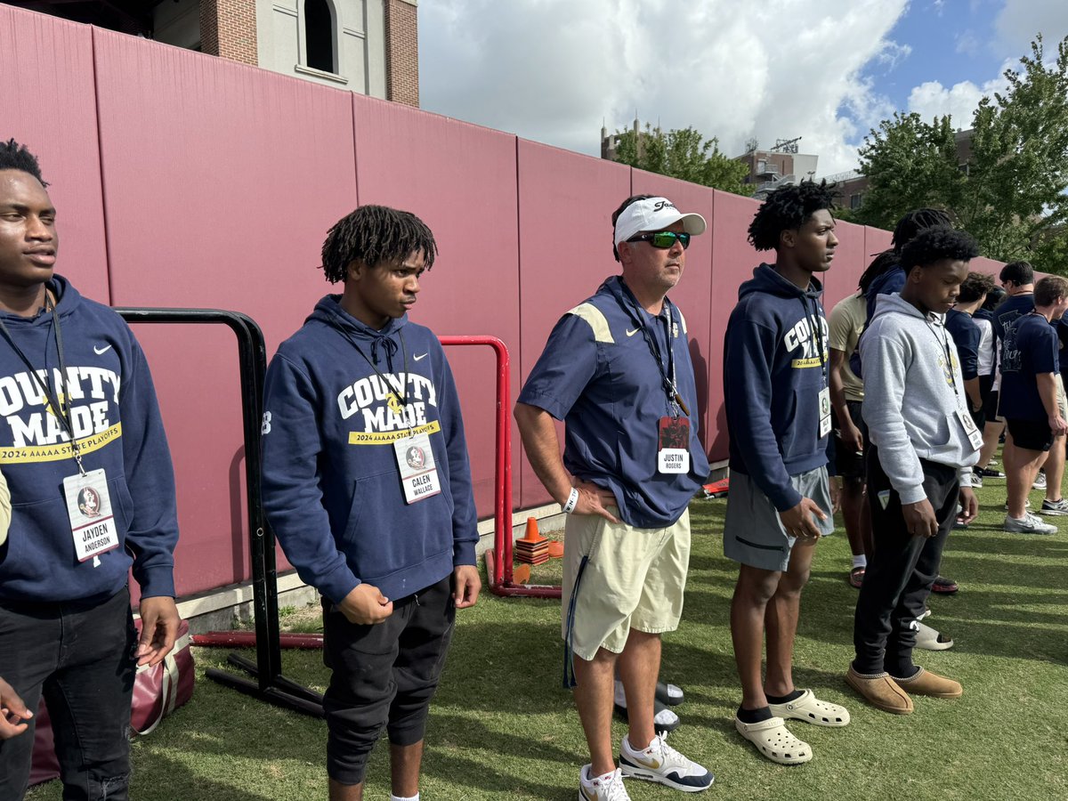 TCCHS Football (@tcchsyjfootball) on Twitter photo Big thanks to <a href="/FSUFootball/">FSU Football</a> for having us down in Tally today!
#TheCounty #TogetherWeSwarm #W1NTHEDAY #WhateverItTakes Big thanks to <a href="/FSUFootball/">FSU Football</a> for having us down in Tally today!
#TheCounty #TogetherWeSwarm #W1NTHEDAY #WhateverItTakes