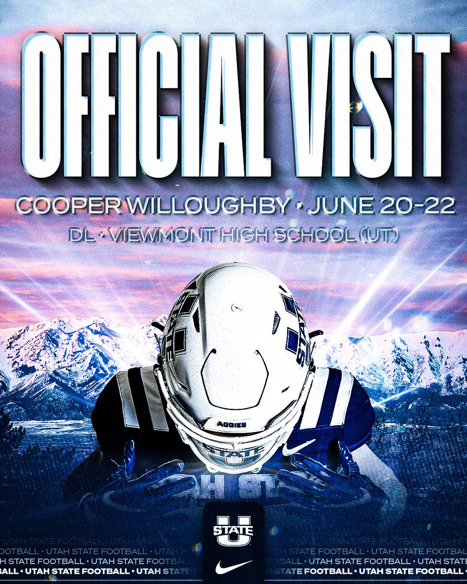 OV LOCKED 🔒 #AGTG #GoAggies

<a href="/BlairAngulo/">Blair Angulo</a> <a href="/BrandonHuffman/">Brandon Huffman</a> <a href="/CoachDWilkins/">Donte Wilkins</a> <a href="/coachbuttsUSU/">Evan Butts</a>