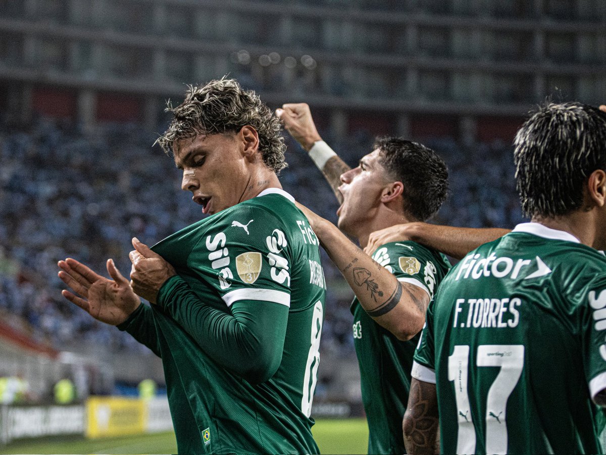 Triunfo de palmeiras ante Sporting Cristal por la copa Libertadores ⚽️