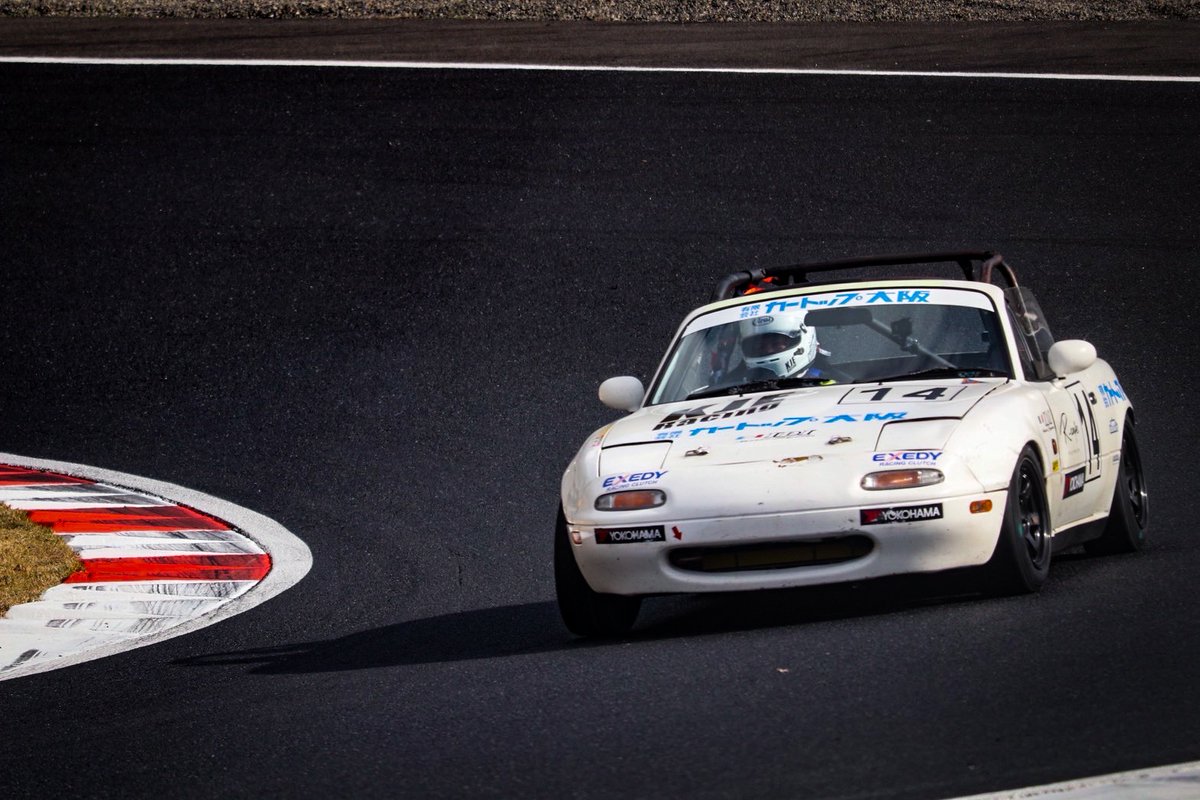 OKAYAMAチャレンジカップ
N1ロードスタークラス3位完走🥉

開幕戦のエンジンブローから復帰するまでの1ヶ月、多くの時間をN1ロードスターに使って頂いたLittle one's様、ご協力頂いた皆様ありがとうございました🙇

内容はまだまだなのでこれからも頑張っていきたいと思います！

#littleones
#rcafe