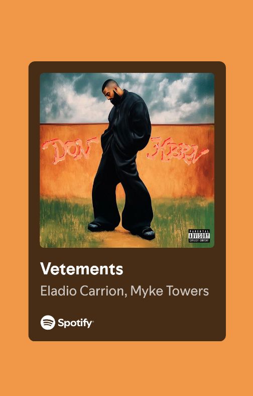 RafaFroste's tweet photo. Siempre que se juntan Eladio Carrion y Myke Towers sale un himno para la historia. https://t.co/tqI5VhjNIv