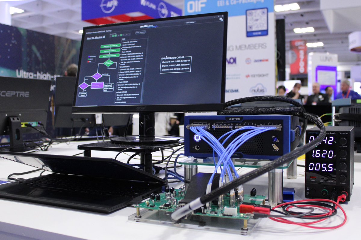 We are proud to be part of @OIForum’s pioneering interoperability demo at #OFC2025 showcasing our #CMIS Link Training Capabilities.  

Join us at booth #5745 for to see the demo live!

#OIFInteropDemo #NextGenNetworks #OIFInteroperability #OIFatOFC