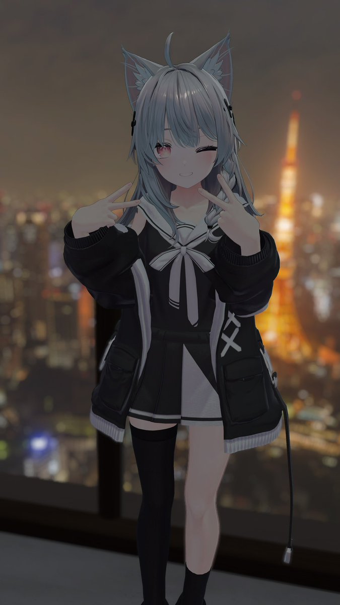 nocoris_VRC's tweet image. 今夜も夜更かししちゃう？ #code2l9