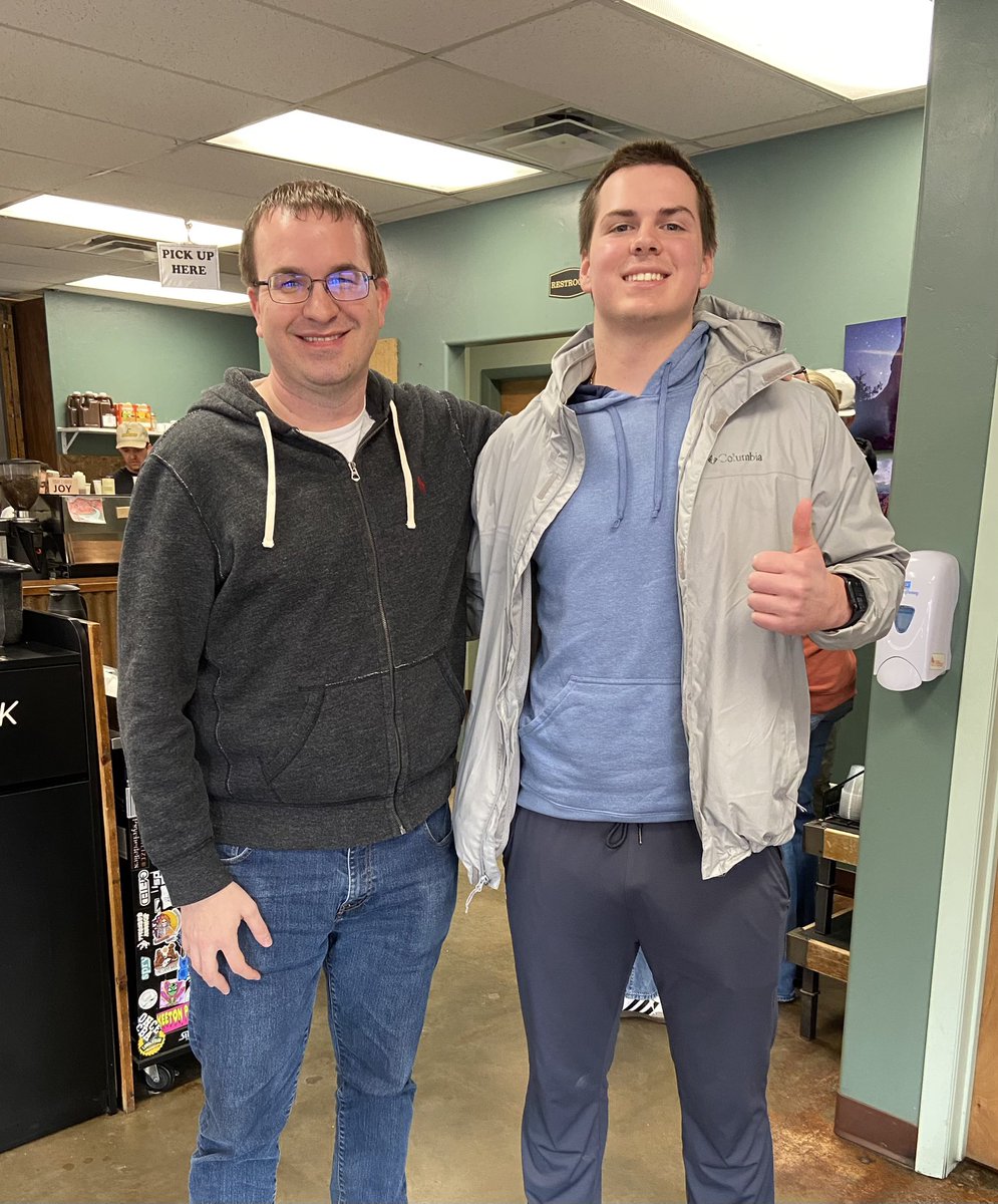 Great to run into former student and NHS senior <a href="/indywilhelm/">James (Indy) Wilhelm</a> in <a href="/CityofMoab/">City of Moab, Utah</a> today! We’ve been in the same national parks on different days and our paths finally crossed!