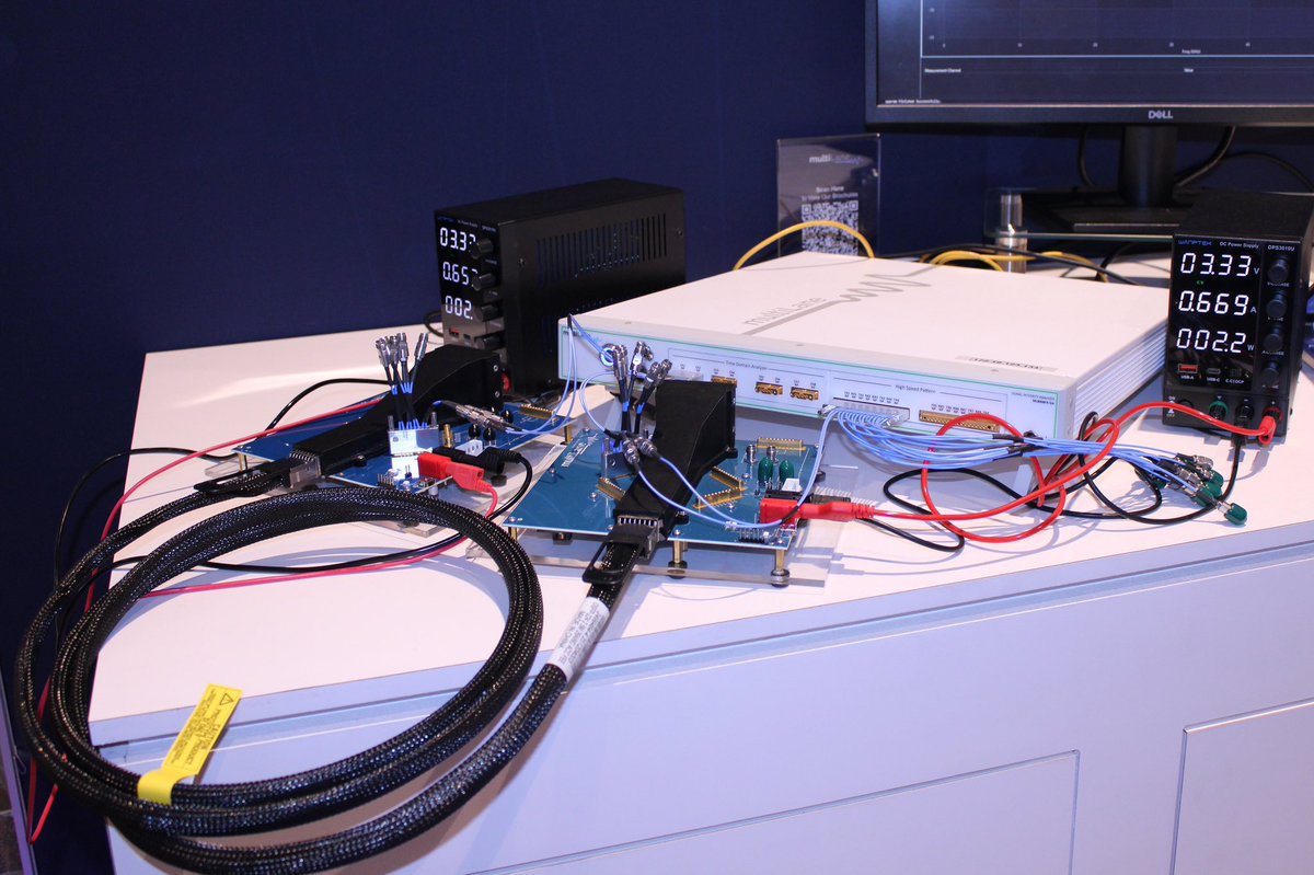 The MultiLane Signal Integrity Analyzer, the ML8008FX-SIA, is optimized for ultra-fast, ultra-high-throughput #224G testing for passive and linear active cables, all with a low Total Cost of Ownership.

Join us our #OFC2025 booth #5101 to see it live!

#SignalIntegrity