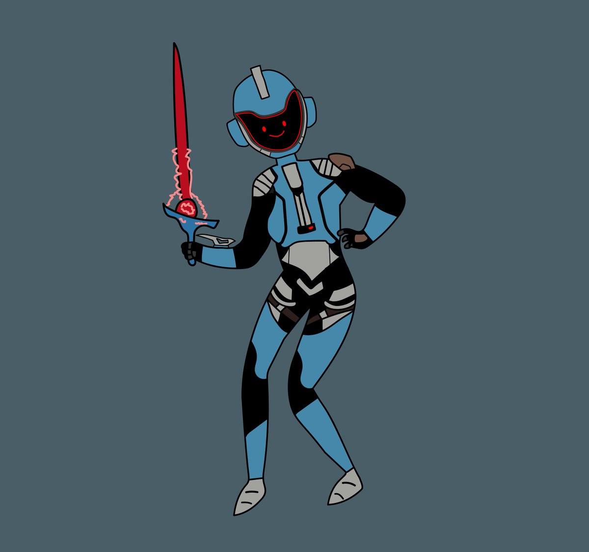 Lor3istFortnit3's tweet image. The Paradigm if she was in Adventure Time!!! #Fortnite #DigtalArt #Art #AdventureTime