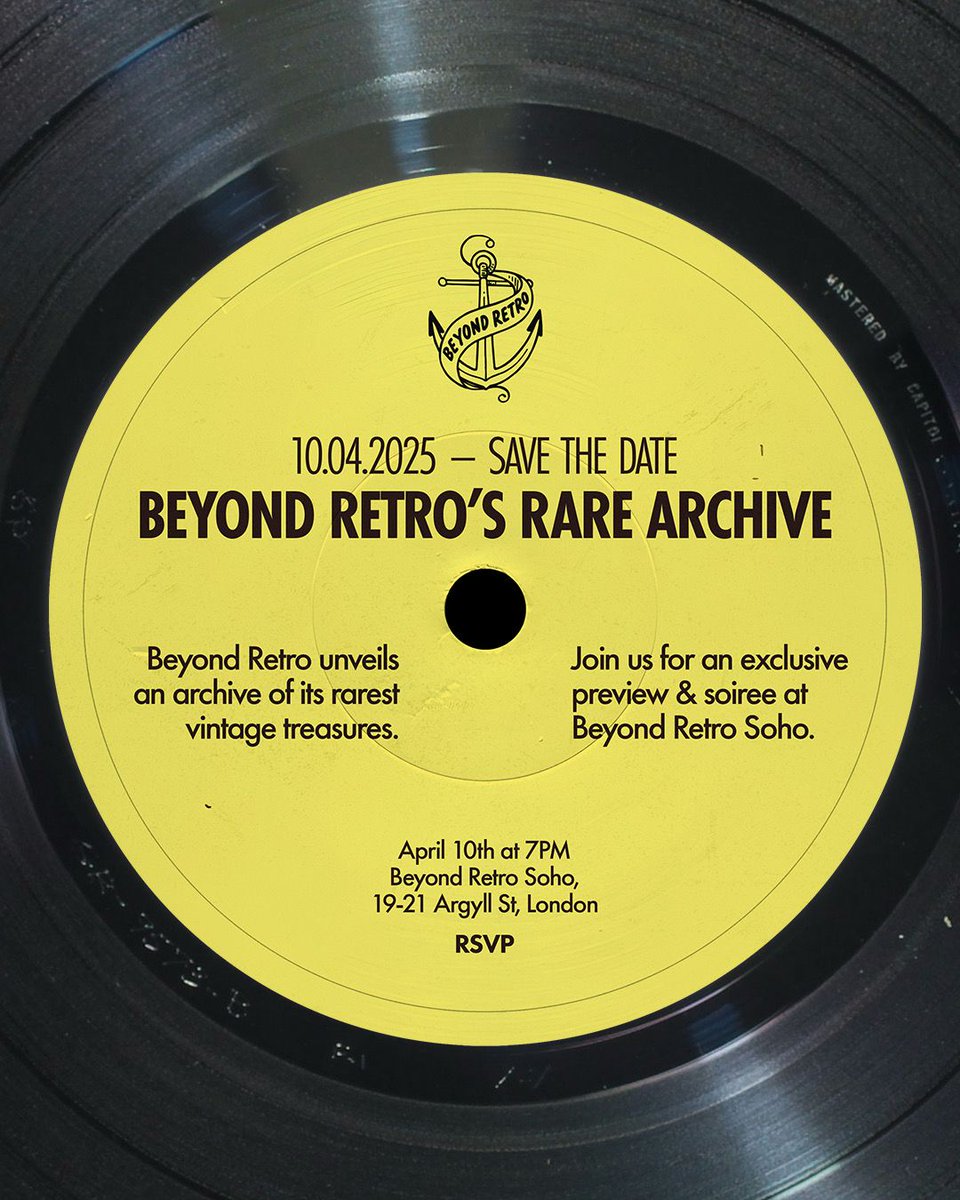 Famed Vintage Retailer BEYOND RETRO Unveils Rare Archival Capsules. retail-focus.co.uk/famed-vintage-…