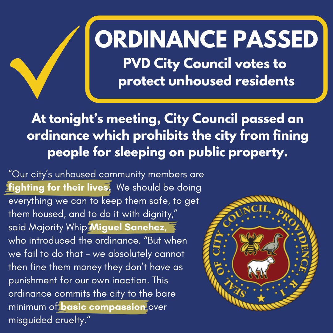 Providence City Council tweet media