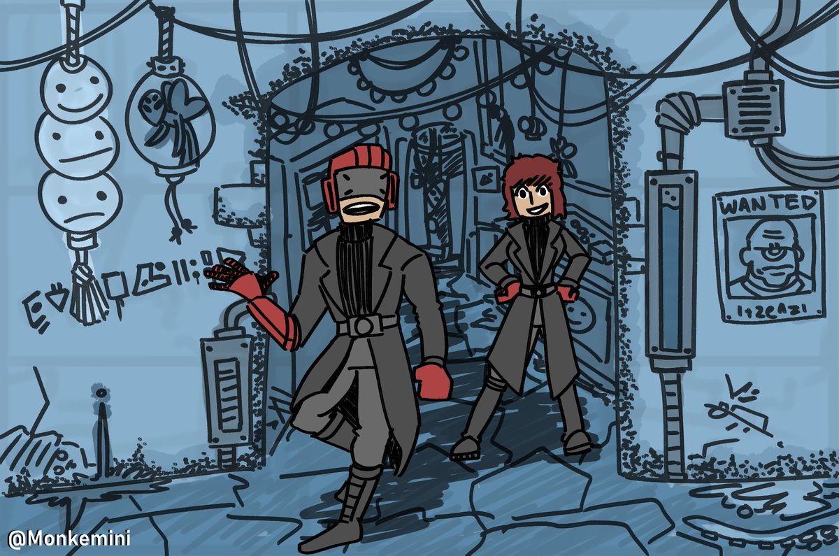 "These markets are absolutely run down, are you sure this is the right place?"

"Best food in the galaxy, trust me!"