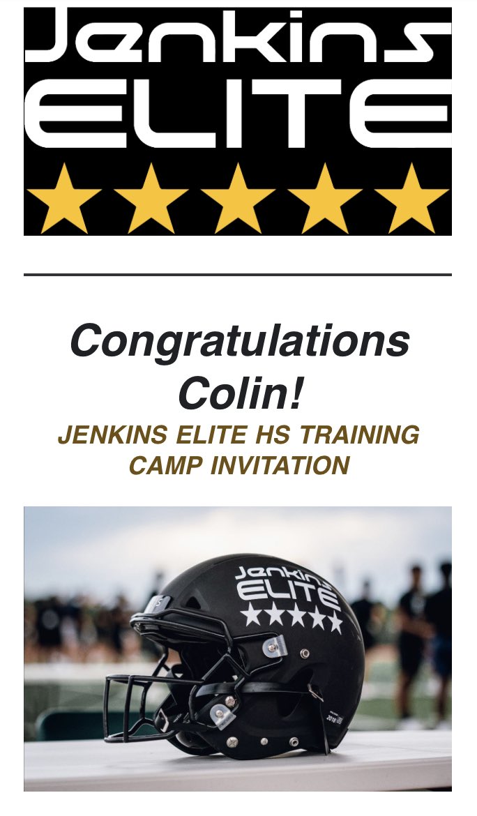 Thank you <a href="/jenkins_elite/">Jenkins Elite</a> for the camp invite!