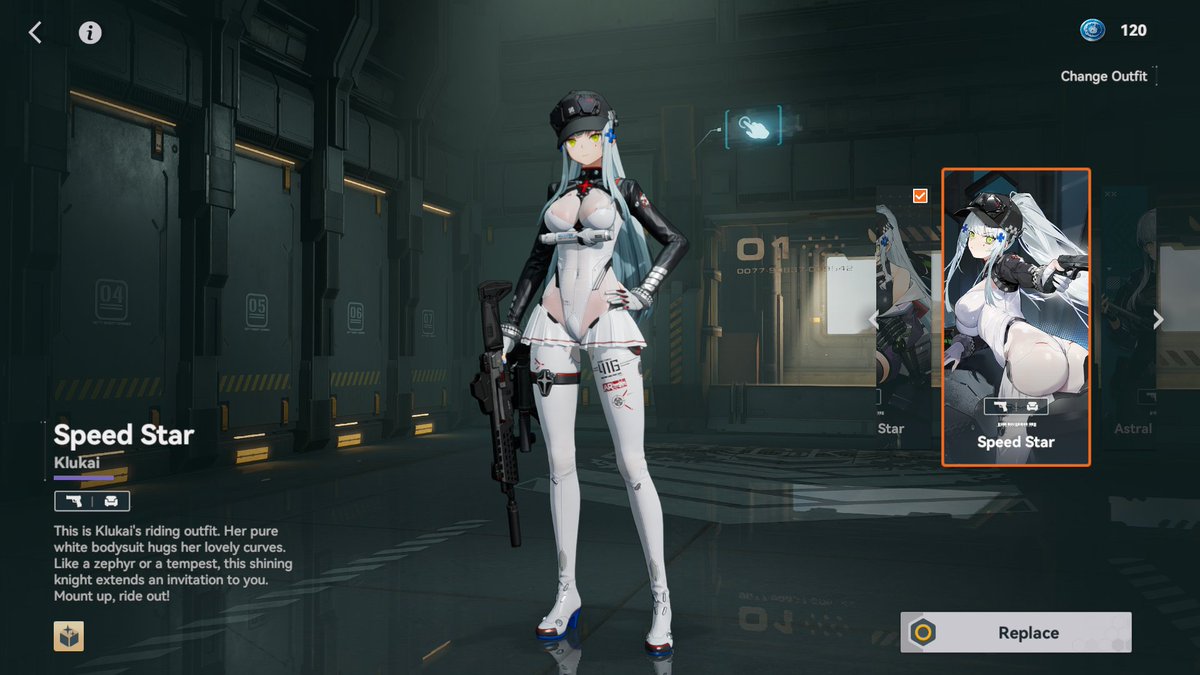 StillHazoDDD's tweet image. I feel like I'm alone in this one, but I really don't like this outfit.
It's just like... too over the top; too on the face.
Not like I have anything against lewd stuff (you know me lmao) but I see this and eeehhh trying too hard.