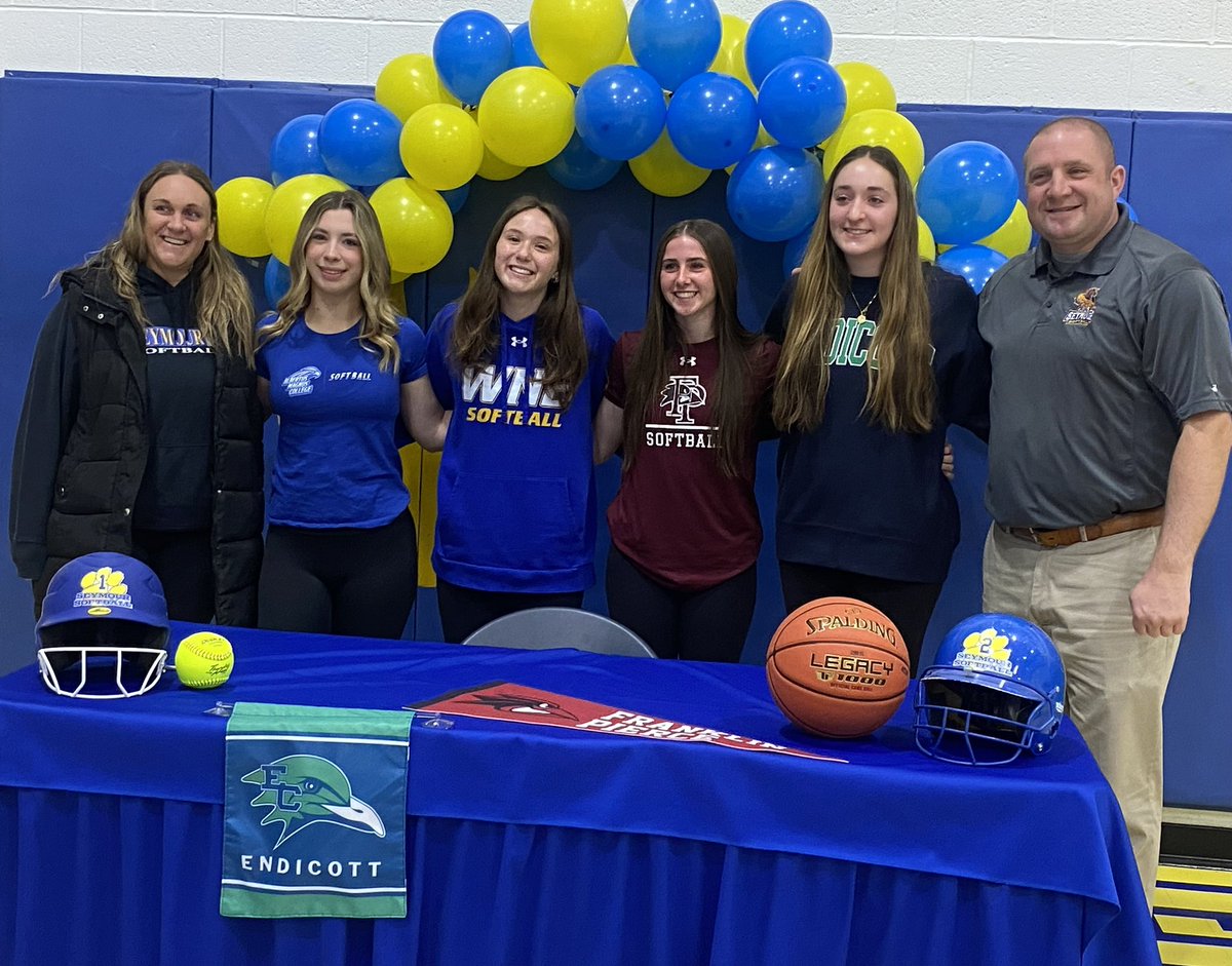 Congrats to Kylie Testone (Albertus), Payton McDaniel (Western NE), Maggie Sudimick (Franklin Pierce) and Skylar Barton (Endicott) #ctsb