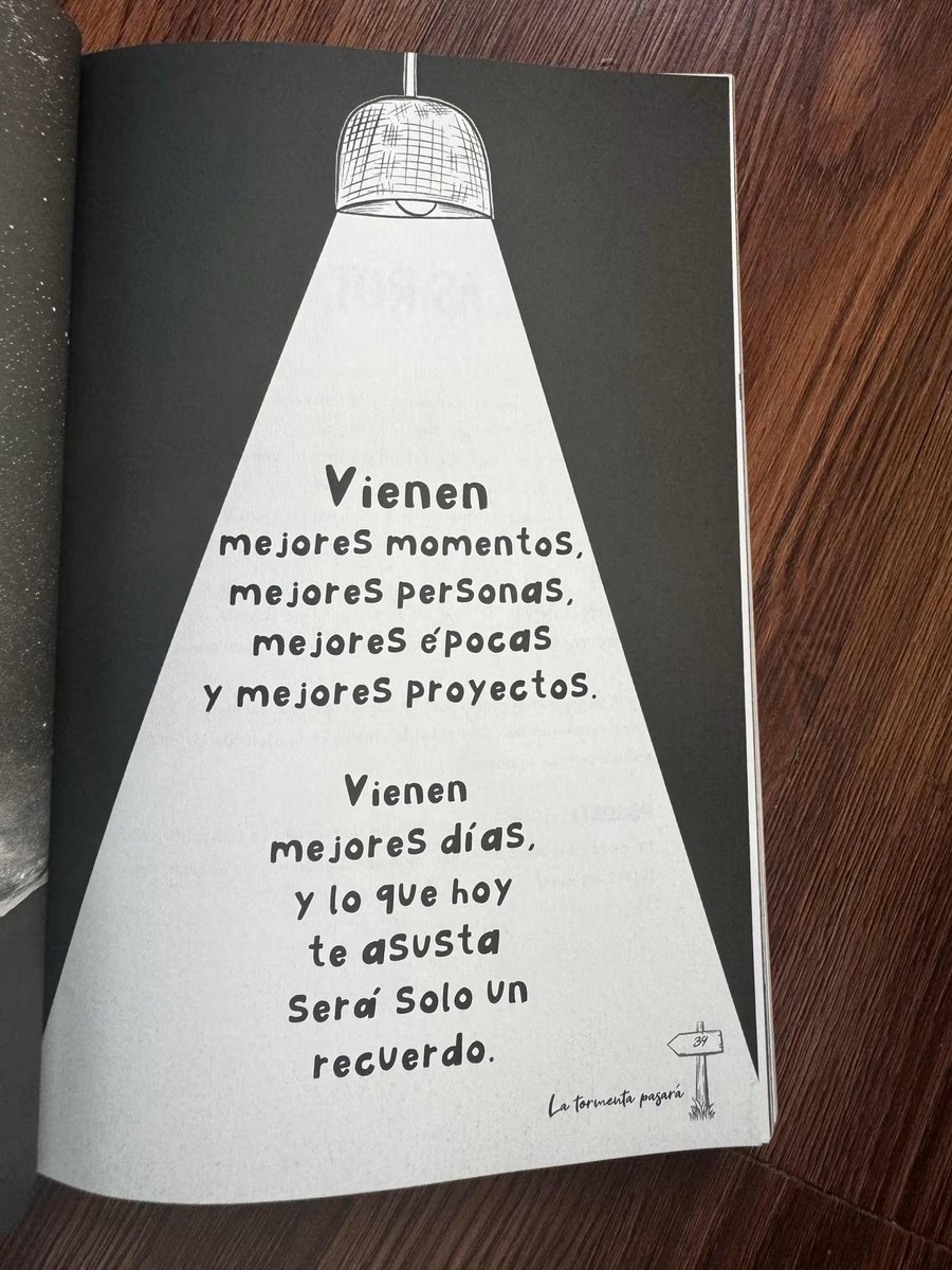 De mis libros: “De mí para mí, la tormenta pasará” y “De mí para mí, puedes con esto y más”.