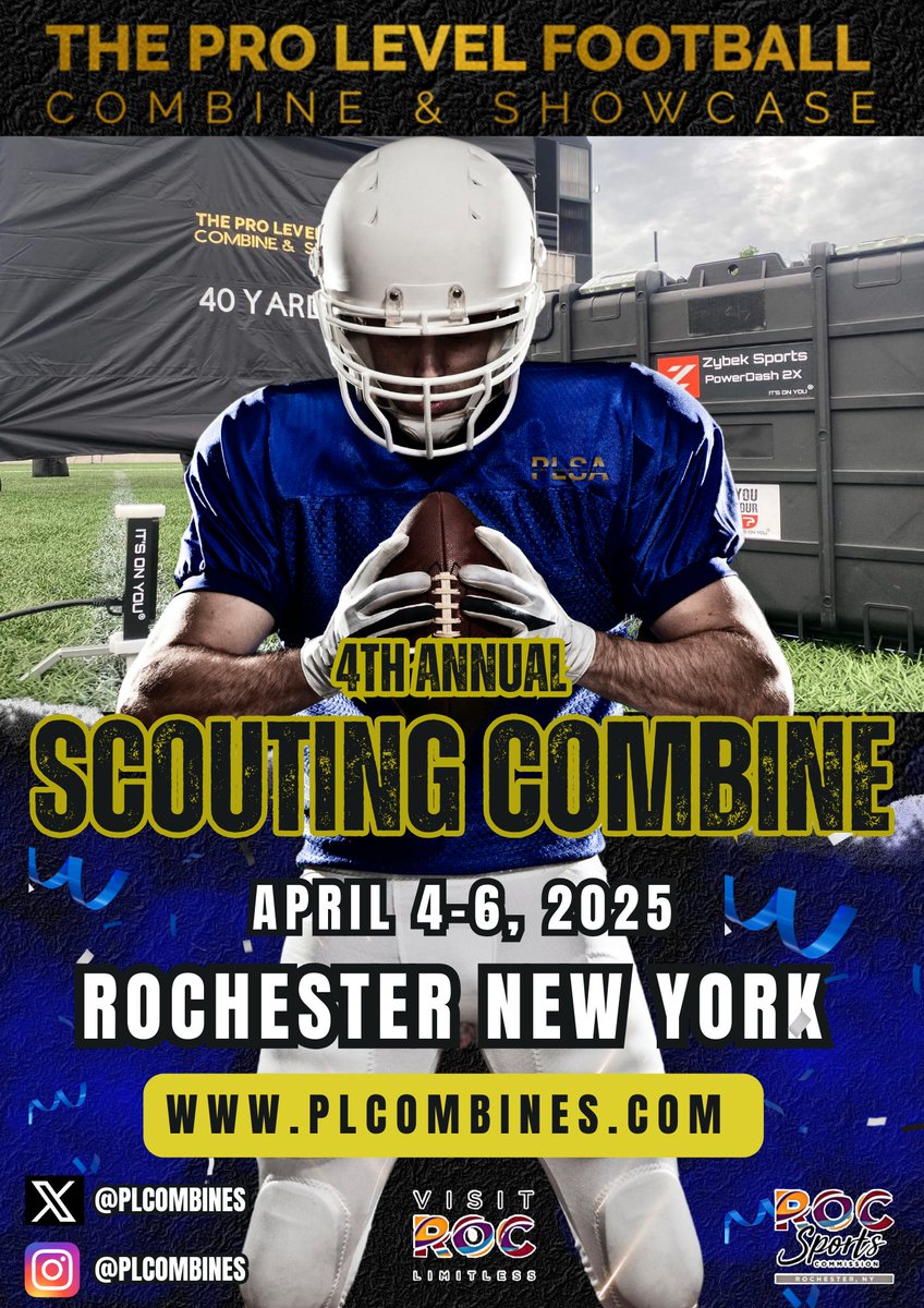 JAVIAN BELLAMY is LOCK'D IN 🔐 for <a href="/PLCombines/">The Pro Level Football Combine & Showcase</a> April 4-6, 2025 in Rochester NY

Javian is a 6'00" 200lb WR from <a href="/TarletonState/">Tarleton State University</a>

💻 IG- @javianbellamy
💻 X- <a href="/BellamyJavian/">Javian Bellamy</a>

🎥 Film: youtu.be/oFUksp3z0Qw?fe…

❗️DON'T MISS OUT:  docs.google.com/forms/d/e/1FAI…

#NFL #CFL #Combine #NFLDraft