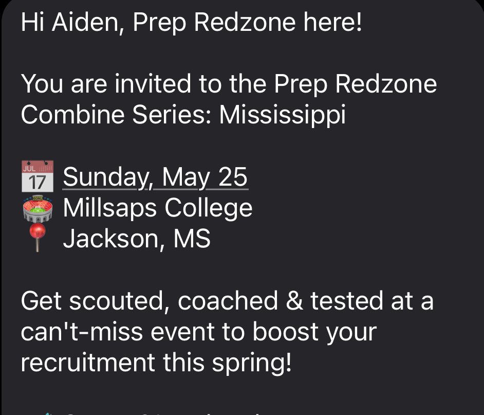 Aiden”5ivestar⭐️”Cartlidge (@aiden20109) on Twitter photo #agtg Blessed to be invited to the prz combine series💪🏾‼️<a href="/PrepRedzoneMS/">Prep Redzone Mississippi</a> <a href="/MacCorleone74/">Rion (Ree-un) Young</a> <a href="/TroyerNolan/">Nolan Troyer</a> <a href="/CoachArlo/">Coach Arlo Henderson</a> <a href="/ShedrickMckenz2/">Miss-Lou Recruits</a> <a href="/LoadholtPhil/">Phil Loadholt</a> <a href="/bigk73/">Kendall Simmons</a> <a href="/oc7888/">Larry Williams Head Football Coach Coahoma CC</a> <a href="/Coach_Luther/">Coach Ben Luther 🏈🥞‼️</a> <a href="/GregBiggins/">Greg Biggins</a> <a href="/CoachBrandonT/">Brandon Tate</a> #agtg Blessed to be invited to the prz combine series💪🏾‼️<a href="/PrepRedzoneMS/">Prep Redzone Mississippi</a> <a href="/MacCorleone74/">Rion (Ree-un) Young</a> <a href="/TroyerNolan/">Nolan Troyer</a> <a href="/CoachArlo/">Coach Arlo Henderson</a> <a href="/ShedrickMckenz2/">Miss-Lou Recruits</a> <a href="/LoadholtPhil/">Phil Loadholt</a> <a href="/bigk73/">Kendall Simmons</a> <a href="/oc7888/">Larry Williams Head Football Coach Coahoma CC</a> <a href="/Coach_Luther/">Coach Ben Luther 🏈🥞‼️</a> <a href="/GregBiggins/">Greg Biggins</a> <a href="/CoachBrandonT/">Brandon Tate</a>