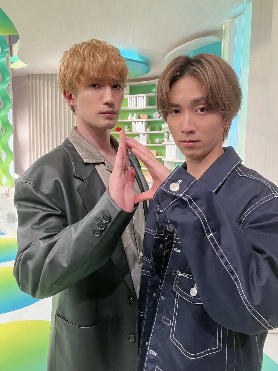 DayDay 出演中❤️💙 ＼ 火曜日からDayDayをジャックしてきた