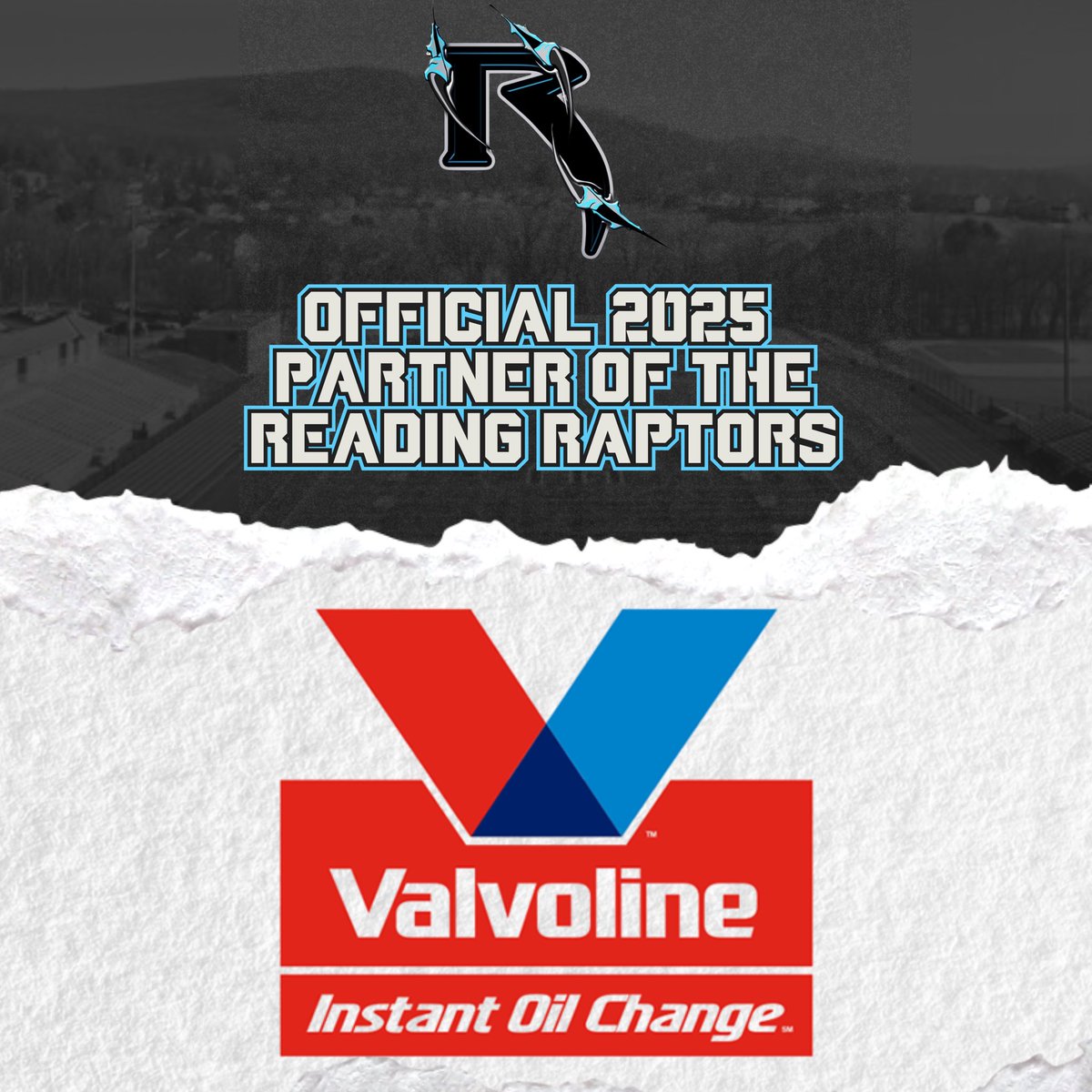 PARTNERSHIP ANNOUNCEMENT! 

We are proud to have partnered up with Valvoline this season! 

We are grateful for their support, and we look forward to working with them! 

#readingpa #localsports #sponsorship #readingraptors #football #berkscountypa
