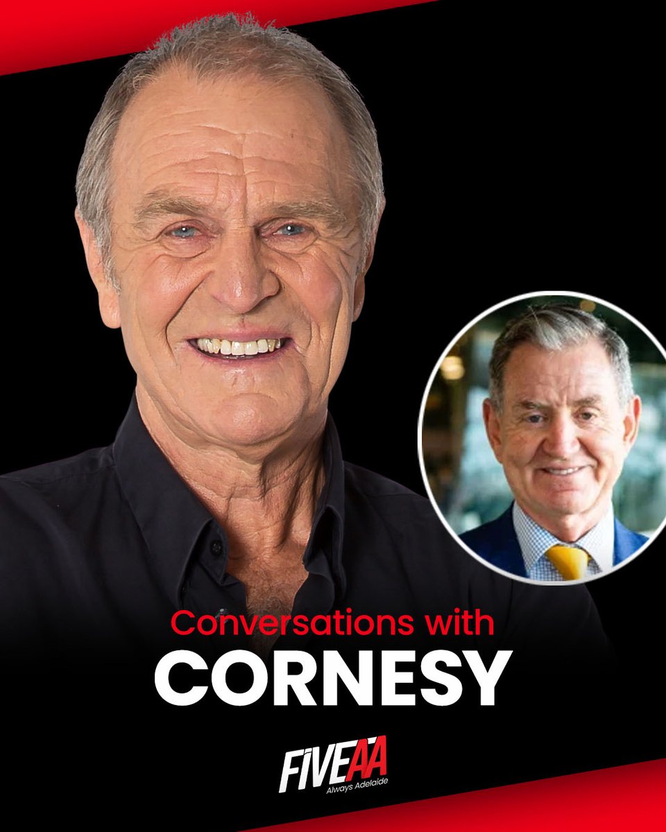 Conversations with <a href="/Cornesy12/">Graham Cornes</a>

Sports physician and former Olympian Dr Peter Larkins joins Graham Cornes:

LISTEN 👉 tinyurl.com/3b3r5whh
