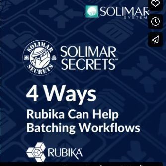 SolimarSystems's tweet image. 🚀 4 Ways Rubika® Boosts Smart Batching:
1️⃣ PDF Re-engineering
2️⃣ Workflow Automation
3️⃣ PDF Optimization
4️⃣ Postal Savings
Plus: Intelligent Batching with SOLitrack!
Streamline your print ops &amp;amp; cut costs: buff.ly/rYEwiGC 
#SmartBatching #PrintTech #Efficiency