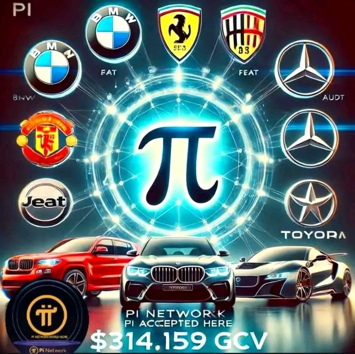 cliffepond1235's tweet photo. Drive the Future with Pi Network
Luxury, speed, and innovation meet the power of $314,159 GCV. BMW, Mercedes, Audi, Fiat, Ferrari, Jeep, Honda, and Toyota now welcome Pi
Network-where technology and mobility unite!#PiNetwork #CryptoCars #PiAccepted #FutureOfDriving
#CarRevolution https://t.co/tsoVurNEHW