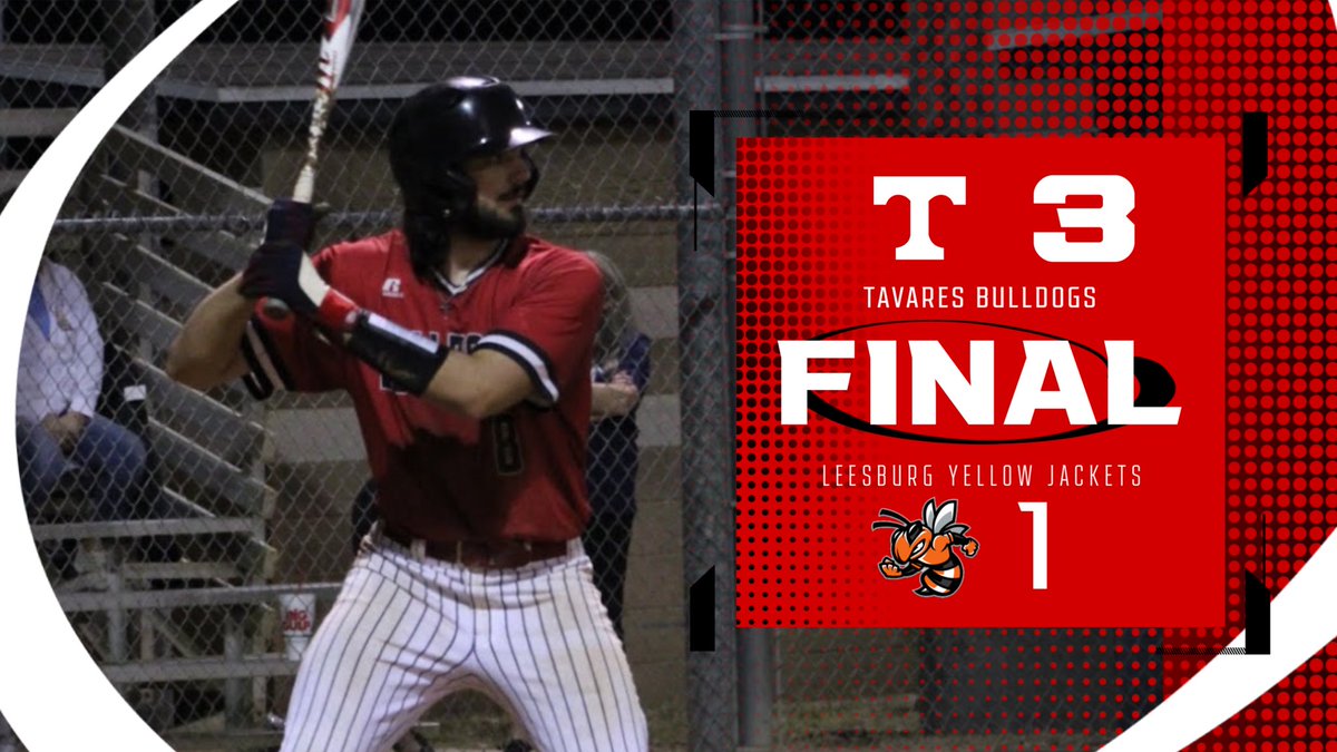 🚨DAWGS WIN🚨

The Dawgs pull out the W tonight as they take down Leesburg, 3-1! 🔴⚪️ 

We’ll be back in action Tuesday night for our 2025 Senior Night! 

#ProveThemWrong #TavaresBaseball