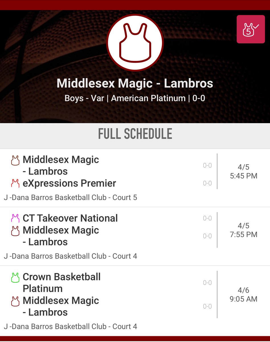 Elijah Webb (@elijahwebb35) on Twitter photo Weekend schedule π¨ Ready to get after it at <a href="/NERRHoops/">New England Recruiting Report NERRHoops</a> Northeast Hoops Festival this weekend
<a href="/MiddlesexMagic/">Middlesex Magic</a> <a href="/L_Pap21/">Coach P.</a> <a href="/DeerfieldHoops/">Deerfield Academy Boys Basketball</a> <a href="/NEPrepBB/">NE Prep Mens Basketball</a> <a href="/PHNewEngland/">Prep Hoops New England</a> <a href="/SuperPreps/">Super Preps Hoops</a> #NEHF Weekend schedule π¨ Ready to get after it at <a href="/NERRHoops/">New England Recruiting Report NERRHoops</a> Northeast Hoops Festival this weekend
<a href="/MiddlesexMagic/">Middlesex Magic</a> <a href="/L_Pap21/">Coach P.</a> <a href="/DeerfieldHoops/">Deerfield Academy Boys Basketball</a> <a href="/NEPrepBB/">NE Prep Mens Basketball</a> <a href="/PHNewEngland/">Prep Hoops New England</a> <a href="/SuperPreps/">Super Preps Hoops</a> #NEHF