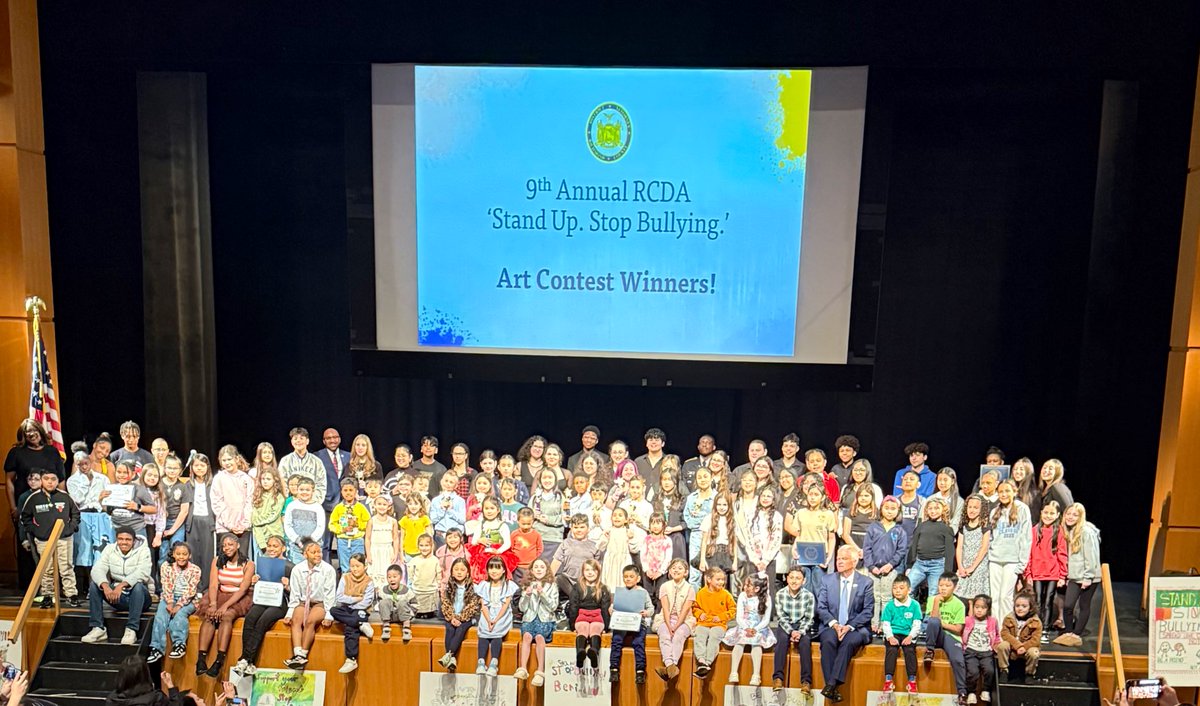 Stand Up to Stop Bullying Awards Ceremony. Congrats to all the participants from <a href="/PS58RSSColumbia/">PS58R SS Columbia School</a> Thank you to <a href="/MrsFisher58/">Deana Guarella Fisher</a> for organizing for our school, <a href="/StatenIslandDA/">Michael E. McMahon</a> for sponsoring it &amp; <a href="/DocPalton/">Doc Palton</a> for showing up for our kids.
