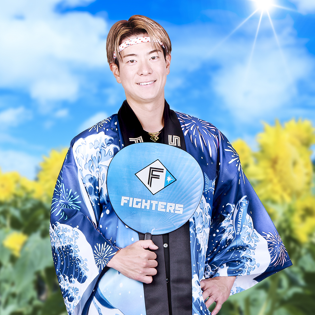 ファイターズ　山﨑福也　ジャンボアクリルスタンド 山崎福也選手 ジャンボアクスタ - メルカリ