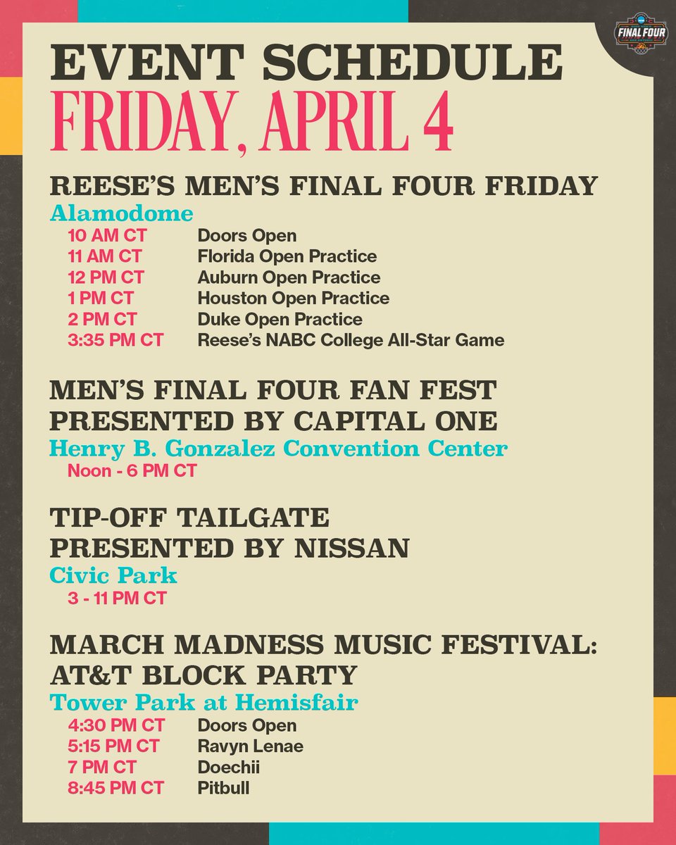 NCAA Men's Final Four tweet media