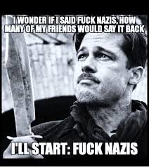 It's simple: Like this tweet, follow me, I follow you.
Unless you're a Nazi. If you're a Nazi, then like this tweet, follow me, go fuck yourself.
#FuckNazis