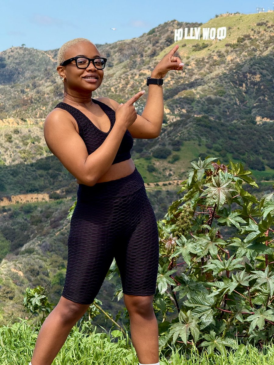 ashtoussaint's tweet photo. Hiking to the Hollywood Sign today, walking onto a set tomorrow.” 🎥💫
A-#ashleytoussaint #hollywood #asht7 https://t.co/o23TvnWc8u
