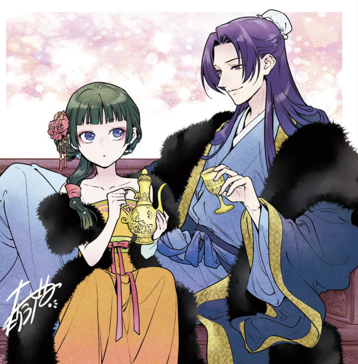 NEW JINSHI &amp; MAOMAO ILLUSTRATION BY NEKOKURAGE OMG?!