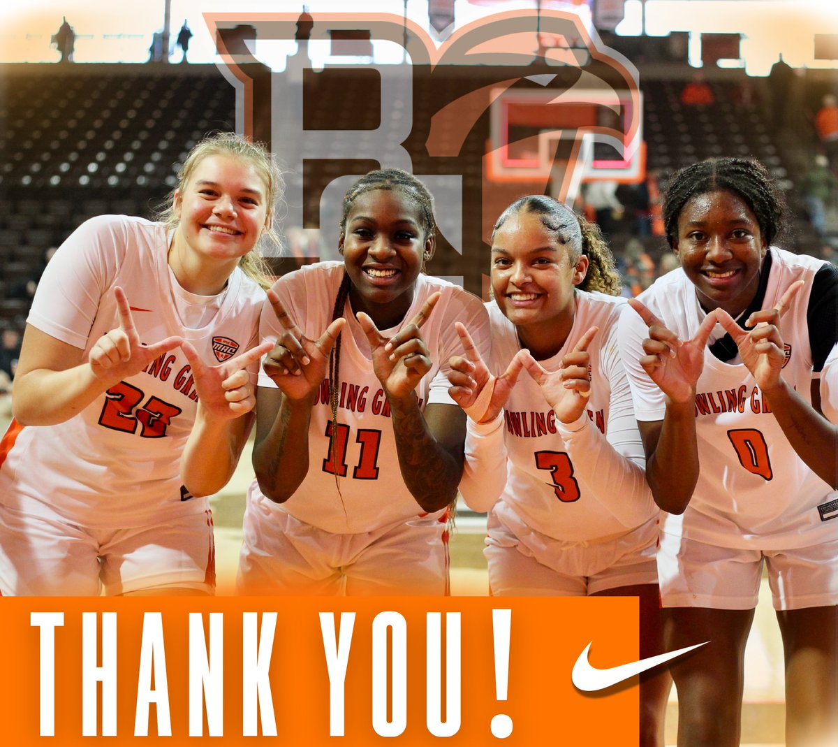 HUGE thank you to everyone who supported us on ONE DAY!

With your generosity we raised nearly $40,000 for the BGSU WBB Enhancement Fund.

Your impact goes far beyond the court.🧡🤎

#AyZiggy