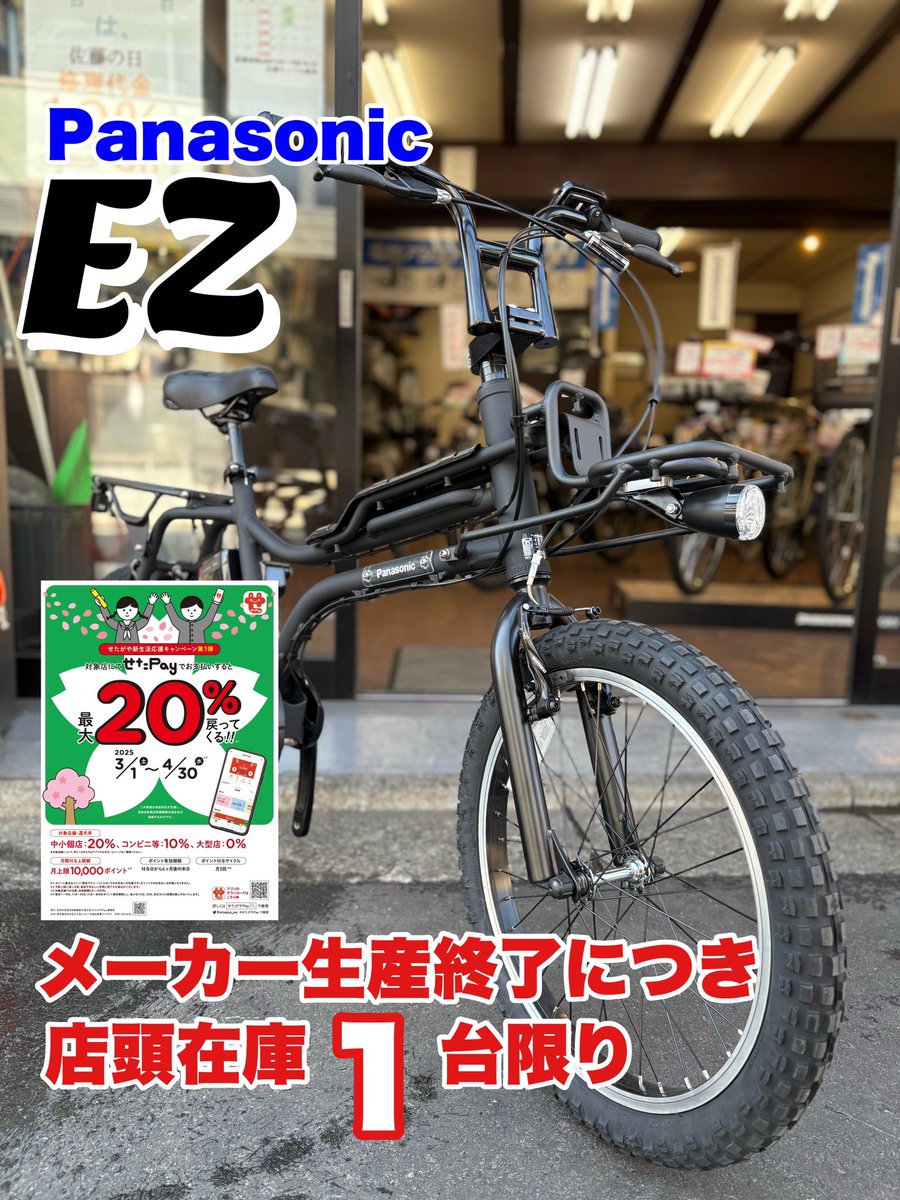 パナソニック EZ 1台限り
