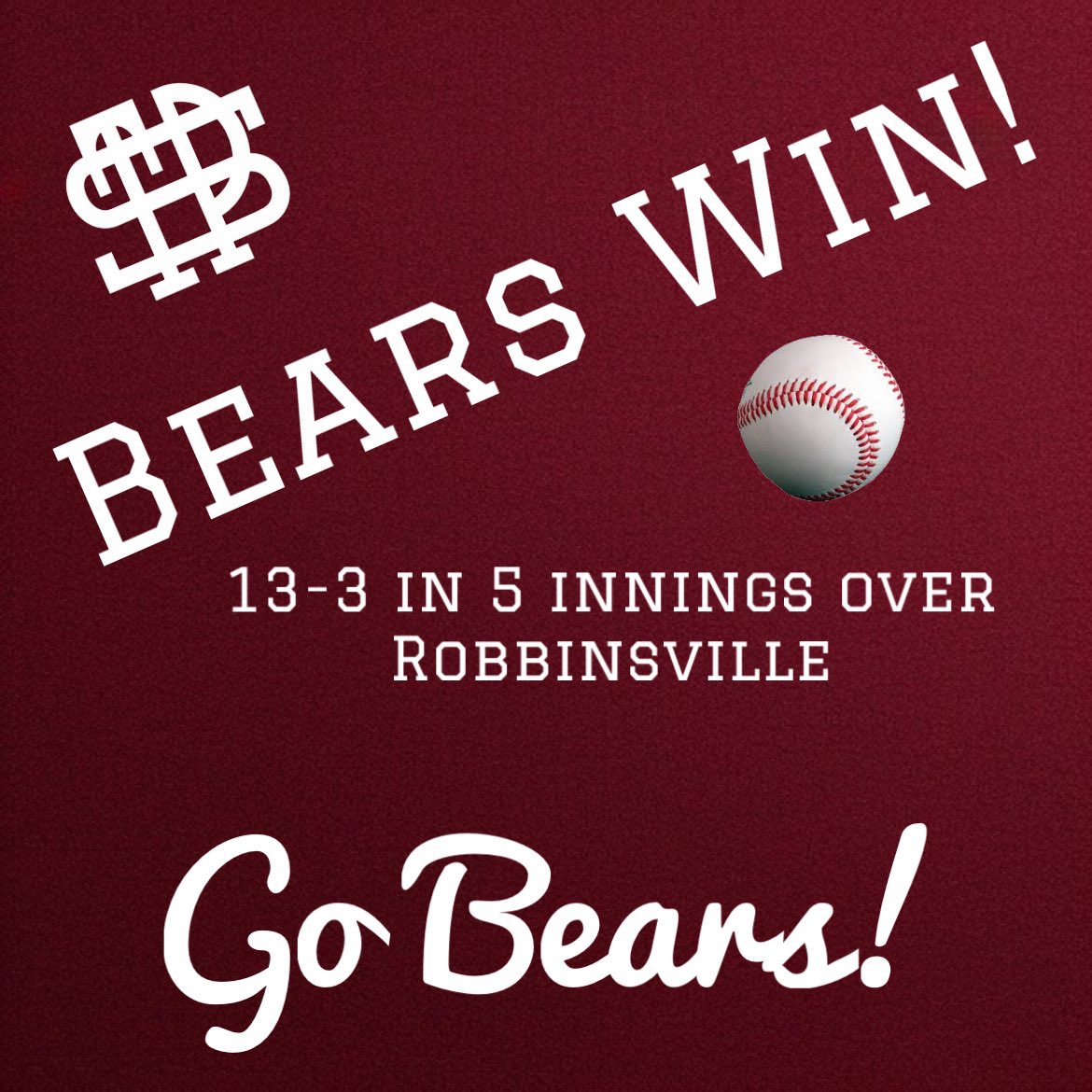 tpbaseballbears's tweet photo. https://t.co/kTdVLoW0F4